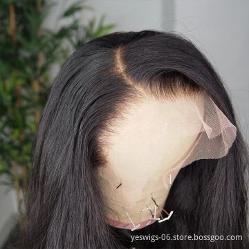 Cheap Raw Peruvian Virgin Human Hair Full Hd Lace Frontal Closure Wig Vendor Lace Front Wig Natural Human Hair For Black Women